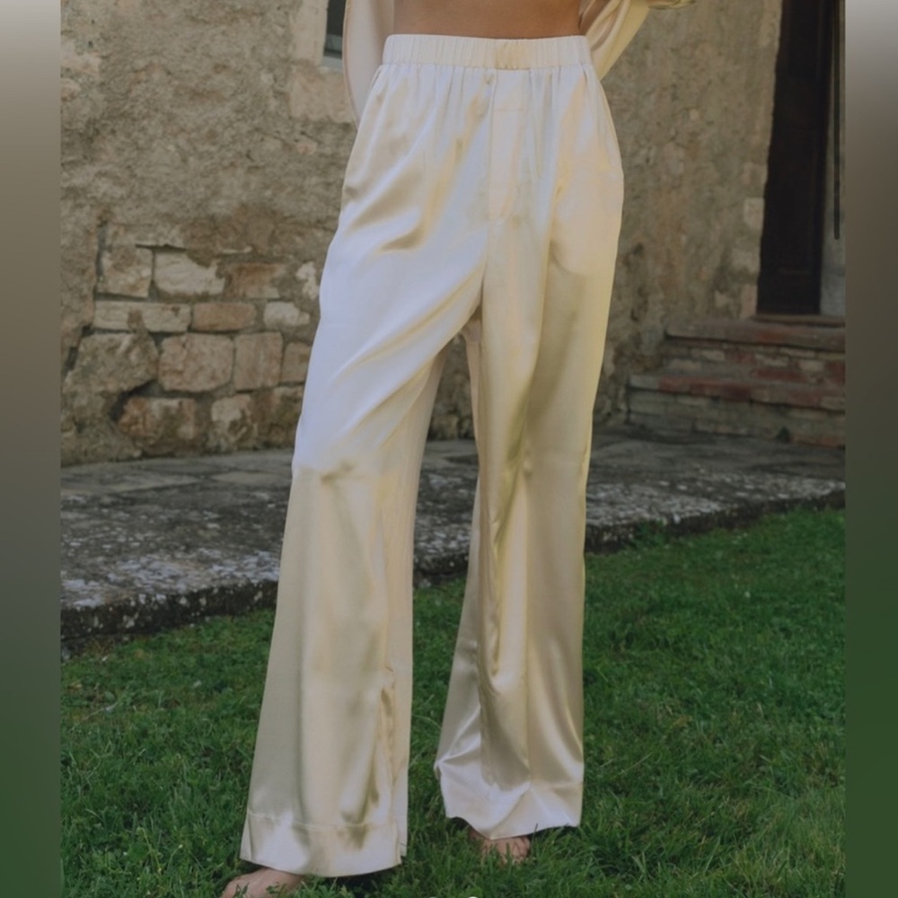Daily Drills Satin Pants Size M